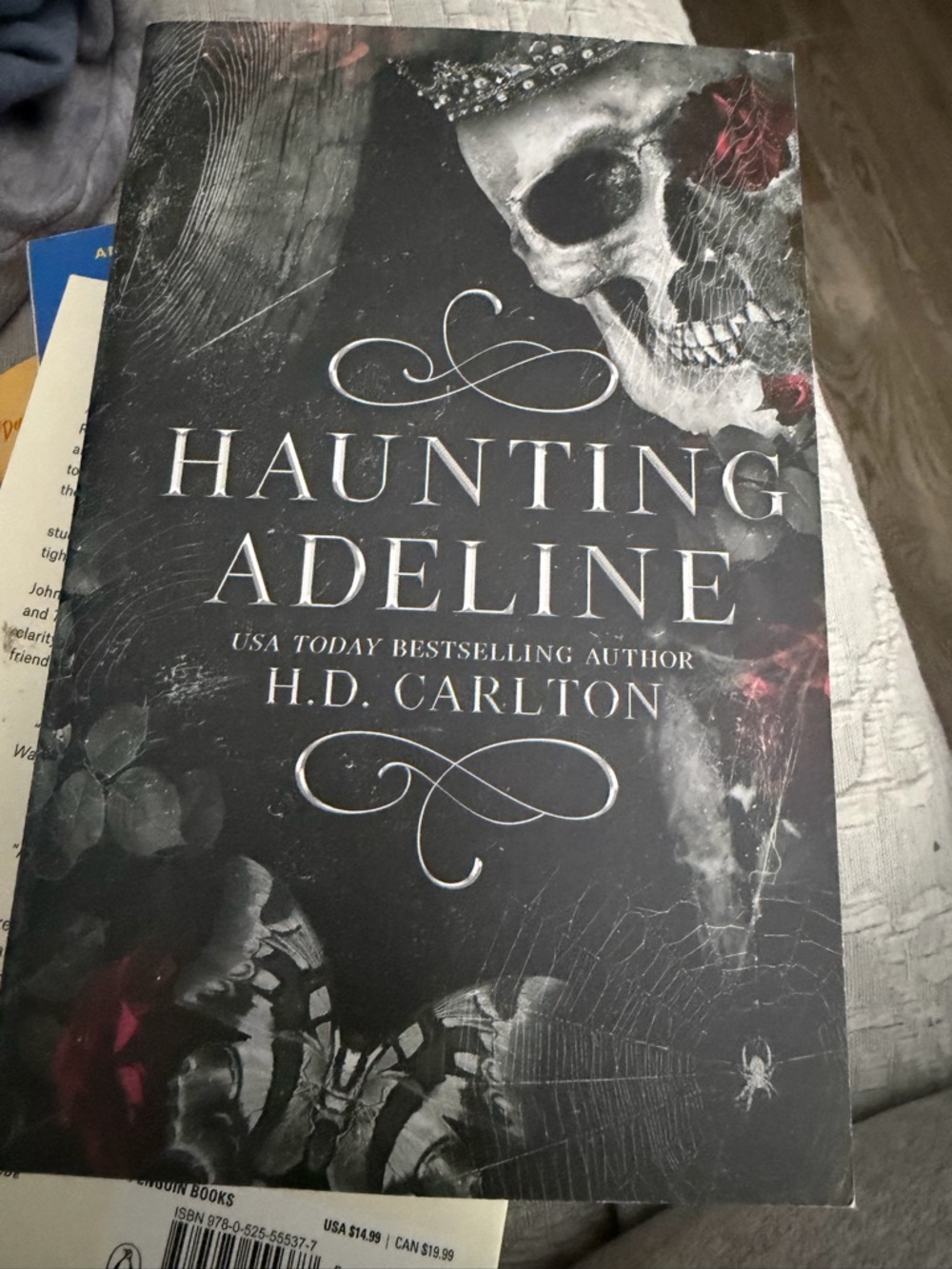 HAUNTING ADELINE book by H.D. Carlton